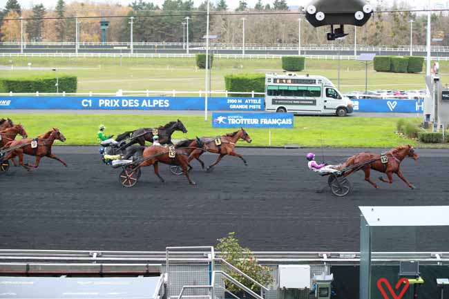 Arrivée quinté pmu PRIX DES ALPES à PARIS-VINCENNES