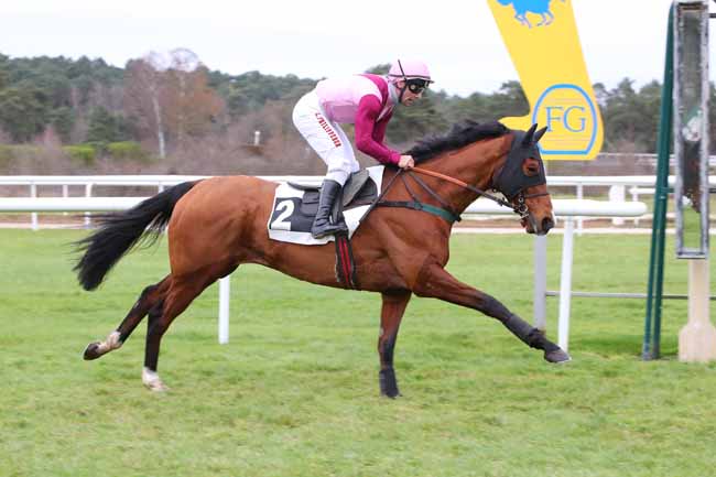 Photo d'arrivée de la course pmu PRIX DU LANCER à FONTAINEBLEAU le Mardi 2 décembre 2025
