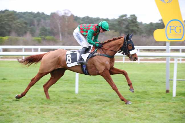 Photo d'arrivée de la course pmu PRIX DE MACHERIN à FONTAINEBLEAU le Mardi 2 décembre 2025