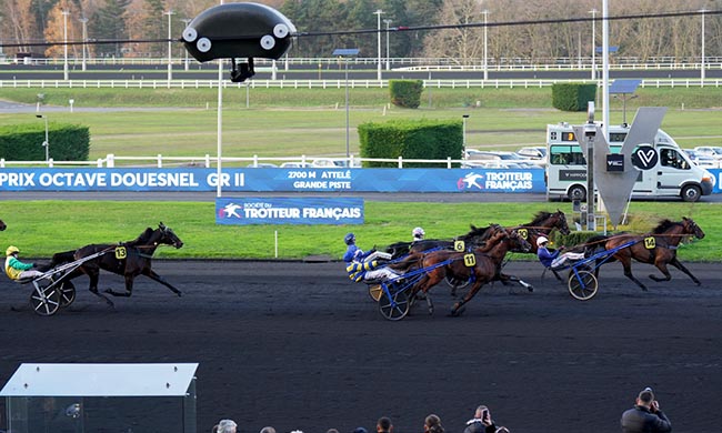 Arrivée quinté pmu PRIX OCTAVE DOUESNEL à PARIS-VINCENNES