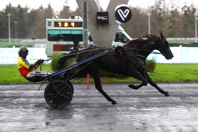 Photo d'arrivée de la course pmu PRIX LE PARISIEN (PRIX DE FOURNELS) à PARIS-VINCENNES le Dimanche 7 décembre 2025