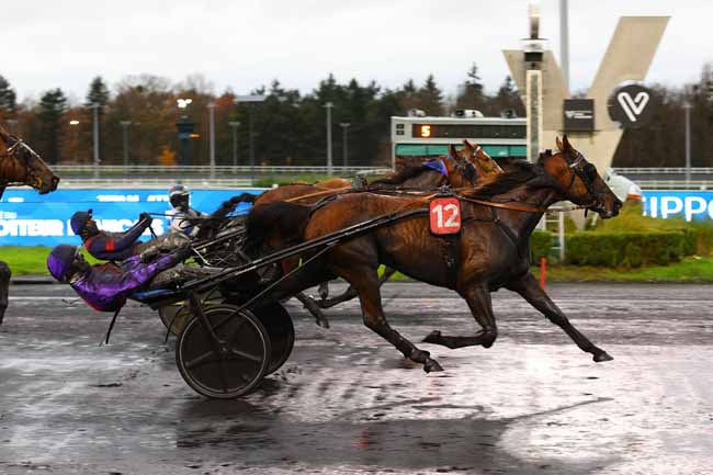 Photo d'arrivée de la course pmu PRIX DE CRECY LA CHAPELLE à PARIS-VINCENNES le Dimanche 7 décembre 2025
