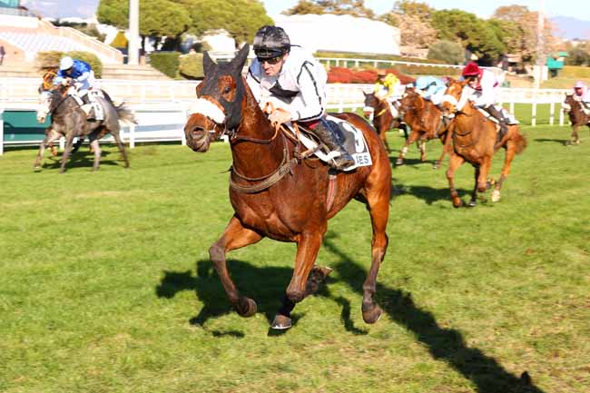 Photo d'arrivée de la course pmu PRIX DU COL DU SOMPORT à CAGNES-SUR-MER le Lundi 8 décembre 2025
