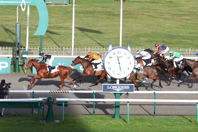 Photo d'arrivée de la course pmu PRIX DU PARC DES AIGLES à CHANTILLY le Mardi 9 décembre 2025