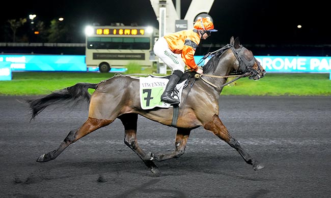 Photo d'arrivée de la course pmu PRIX DE GRAMAT à PARIS-VINCENNES le Mardi 9 décembre 2025