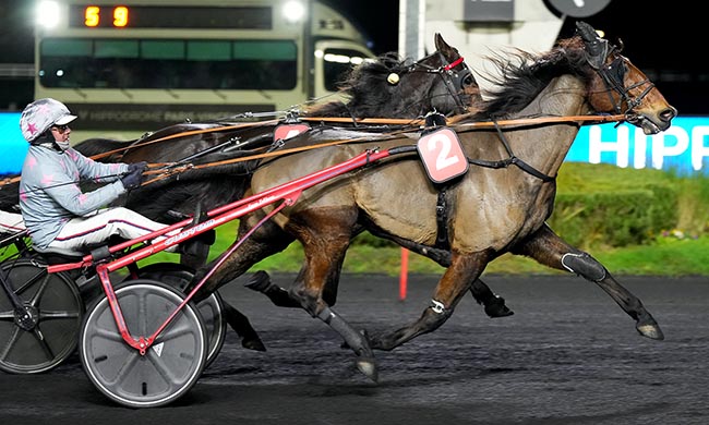 Photo d'arrivée de la course pmu PRIX DE LUSSAC à PARIS-VINCENNES le Jeudi 11 décembre 2025