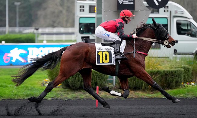 Photo d'arrivée de la course pmu PRIX D'ALES à PARIS-VINCENNES le Vendredi 12 décembre 2025