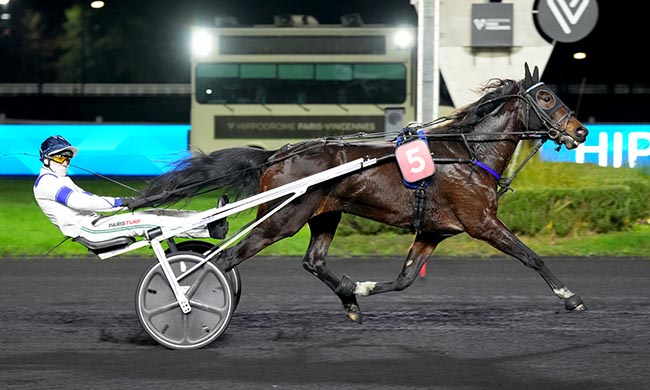 Photo d'arrivée de la course pmu PRIX DE QUISSAC à PARIS-VINCENNES le Vendredi 12 décembre 2025