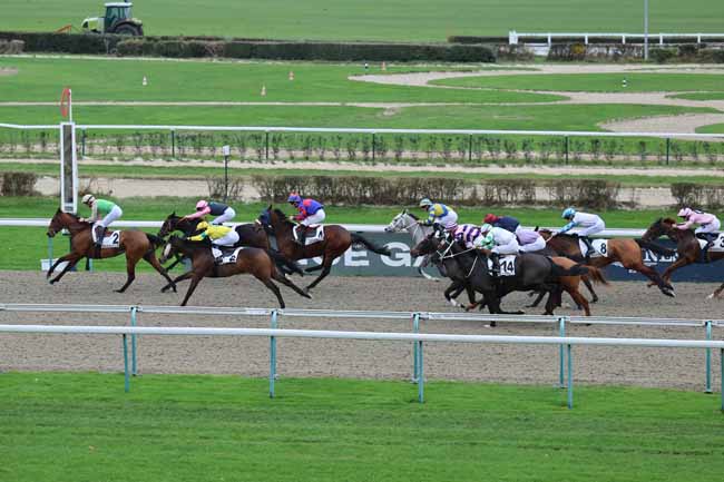 Photo d'arrivée de la course pmu PRIX D'HABLONVILLE à DEAUVILLE le Vendredi 12 décembre 2025