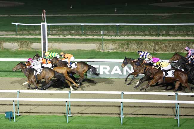Photo d'arrivée de la course pmu PRIX DU CHALET MOZIN à DEAUVILLE le Samedi 13 décembre 2025