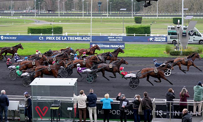 Arrivée quinté pmu PRIX DE LA TREMBLADE à PARIS-VINCENNES