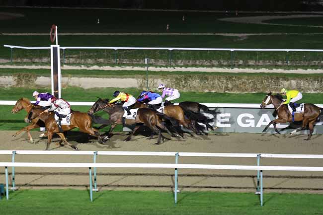 Photo d'arrivée de la course pmu PRIX DE VEULETTES-SUR-MER à DEAUVILLE le Mercredi 17 décembre 2025