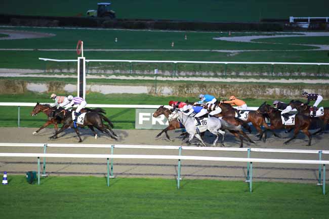 Photo d'arrivée de la course pmu PRIX DU MORTAINAIS à DEAUVILLE le Jeudi 18 décembre 2025