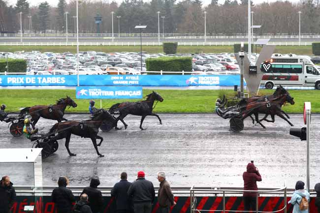 Photo d'arrivée de la course pmu PRIX DE TARBES à PARIS-VINCENNES le Dimanche 21 décembre 2025
