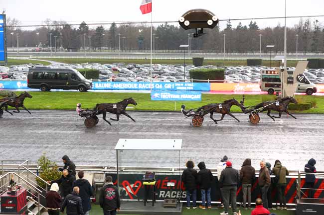Arrivée quinté pmu PRIX TENOR DE BAUNE - AMERIQUE RACES Q4 à PARIS-VINCENNES