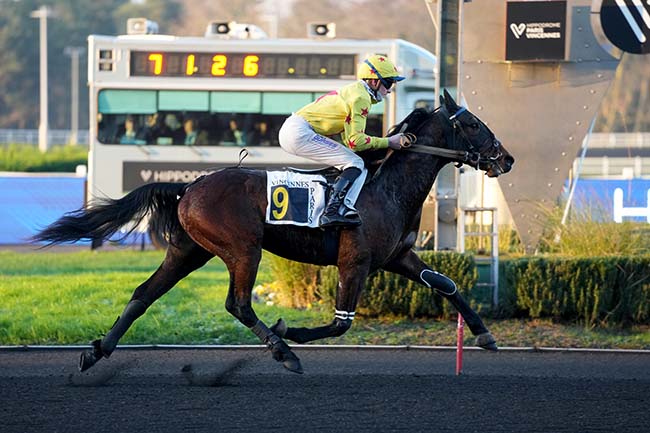 Photo d'arrivée de la course pmu PRIX DE GRETZ à PARIS-VINCENNES le Vendredi 26 décembre 2025