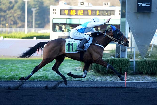 Photo d'arrivée de la course pmu PRIX DE LANNILIS à PARIS-VINCENNES le Lundi 29 décembre 2025