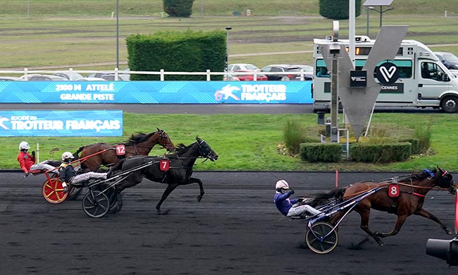 Arrivée quinté pmu PRIX DOMINIK CORDEAU à PARIS-VINCENNES