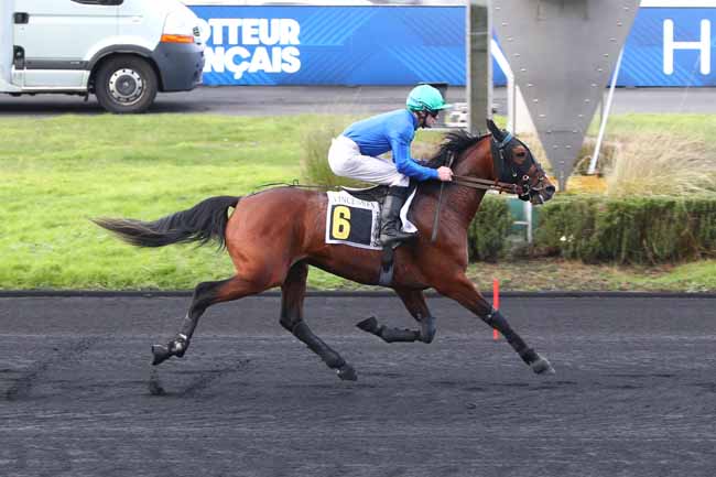 Photo d'arrivée de la course pmu PRIX DE JUVISY à PARIS-VINCENNES le Jeudi 15 janvier 2026