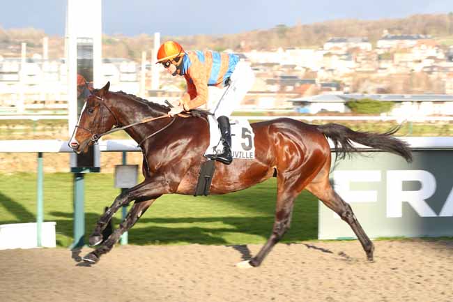 Photo d'arrivée de la course pmu PRIX DE LA POINTE DU SIEGE à DEAUVILLE le Jeudi 22 janvier 2026