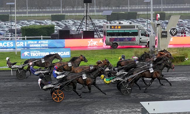 Arrivée quinté pmu PRIX D'AMERIQUE - AMERIQUE RACES à PARIS-VINCENNES