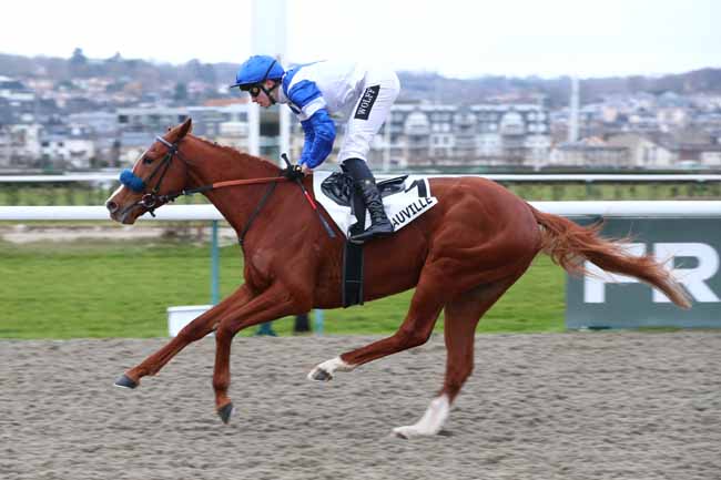 Photo d'arrivée de la course pmu PRIX DE LA VILLA MARITIME à DEAUVILLE le Jeudi 29 janvier 2026