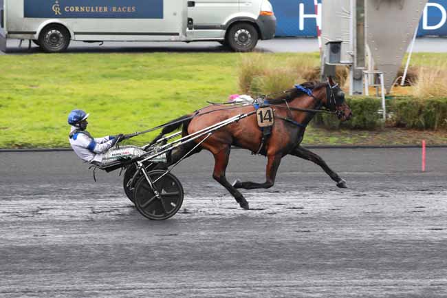 Photo d'arrivée de la course pmu PRIX RAYMOND GOLEO à PARIS-VINCENNES le Dimanche 1 février 2026