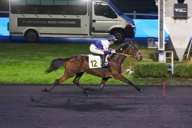 Photo d'arrivée de la course pmu PRIX DE MONTIVILLIERS à PARIS-VINCENNES le Mardi 3 février 2026