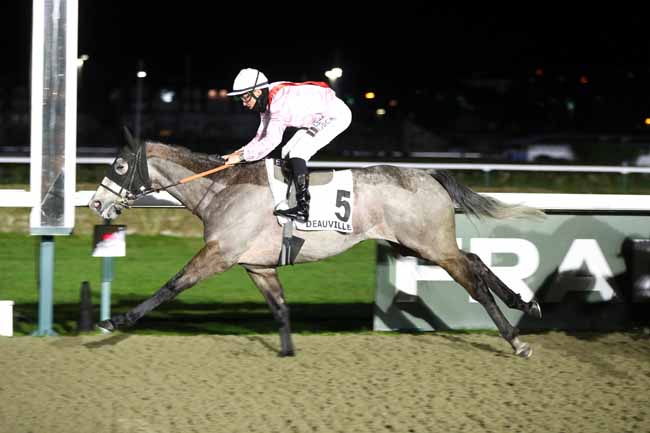 Photo d'arrivée de la course pmu PRIX DU FORT DE TOURNEVILLE à DEAUVILLE le Vendredi 6 février 2026