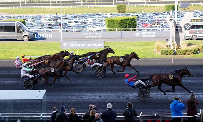 Photo d'arrivée de la course pmu PRIX D'OLORON à PARIS-VINCENNES le Dimanche 8 février 2026