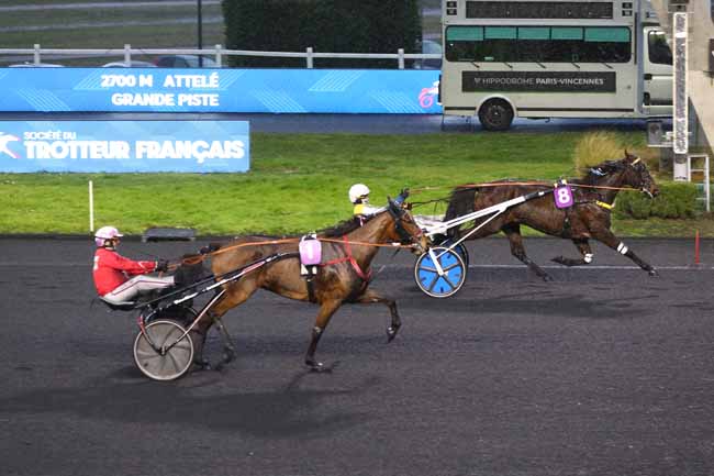 Photo d'arrivée de la course pmu PRIX DU MESLE à PARIS-VINCENNES le Mercredi 11 février 2026