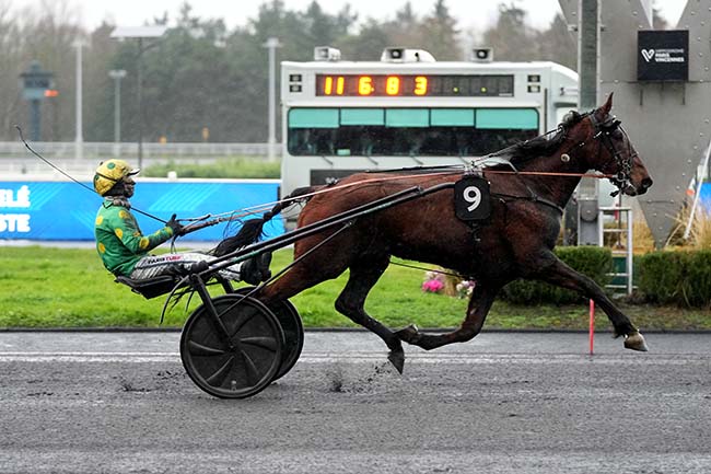 Photo d'arrivée de la course pmu PRIX DE CAUSSADE à PARIS-VINCENNES le Vendredi 13 février 2026