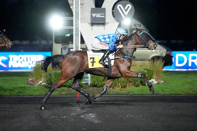 Photo d'arrivée de la course pmu PRIX PAUL BASTARD à PARIS-VINCENNES le Vendredi 13 février 2026