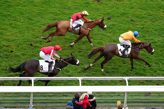 Photo d'arrivée de la course pmu PRIX MARISE à AUTEUIL le Samedi 14 février 2026