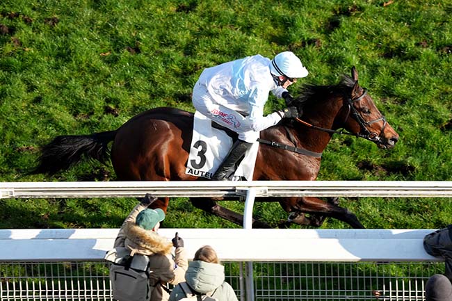 Photo d'arrivée de la course pmu PRIX VARAVILLE à AUTEUIL le Samedi 14 février 2026