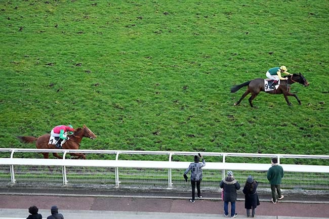 Photo d'arrivée de la course pmu PRIX BOUGIE à AUTEUIL le Samedi 14 février 2026