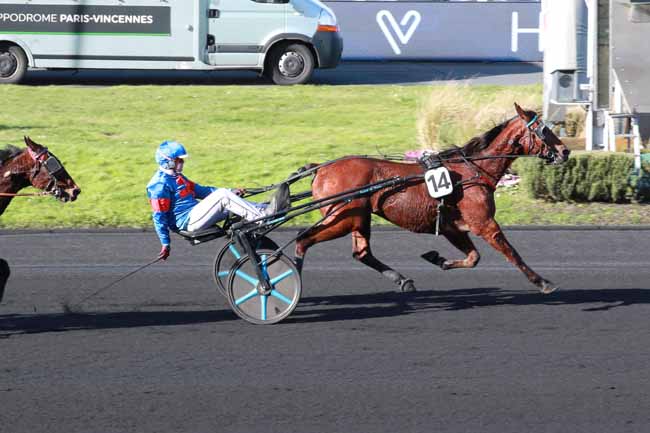 Photo d'arrivée de la course pmu PRIX DE BALLEROY à PARIS-VINCENNES le Lundi 16 février 2026