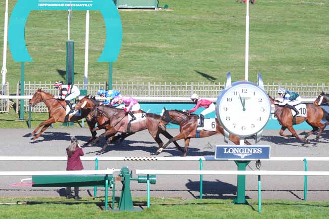 Photo d'arrivée de la course pmu PRIX ROGER POINCELET à CHANTILLY le Mercredi 25 février 2026