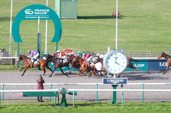 Photo d'arrivée de la course pmu PRIX DE JAGNY-SOUS-BOIS à CHANTILLY le Mercredi 25 février 2026
