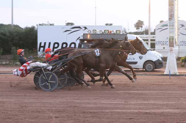 Photo d'arrivée de la course pmu PRIX DE LA NORMANDIE à CAGNES-SUR-MER le Jeudi 26 février 2026
