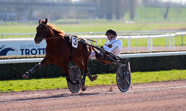 Photo d'arrivée de la course pmu PRIX DE CUSSY à CAEN le Lundi 2 mars 2026