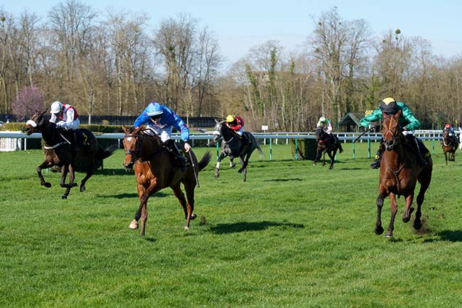 Photo d'arrivée de la course pmu PRIX DU COMMANDANT BOSSUT à COMPIEGNE le Lundi 2 mars 2026
