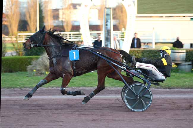 Photo d'arrivée de la course pmu PRIX OURAGON à AMIENS le Mercredi 4 mars 2026