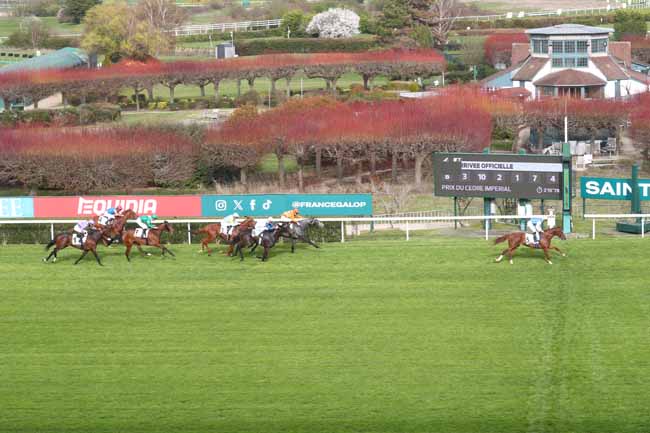 Photo d'arrivée de la course pmu PRIX ALTIPAN à SAINT CLOUD le Jeudi 5 mars 2026