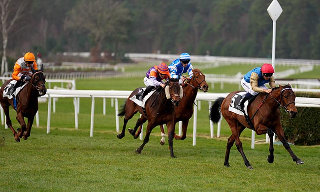 Photo d'arrivée de la course pmu PRIX DES TROIS MASSIFS à FONTAINEBLEAU le Vendredi 6 mars 2026