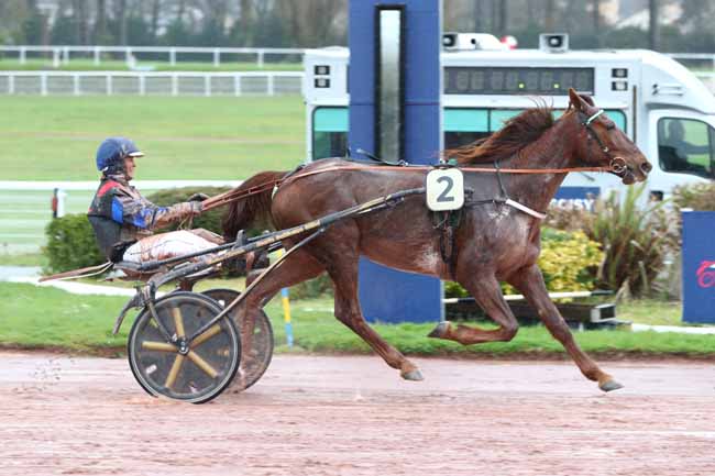 Photo d'arrivée de la course pmu PRIX DE JANVAL à ENGHIEN le Vendredi 13 mars 2026