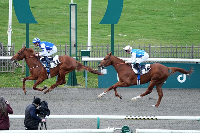Photo d'arrivée de la course pmu PRIX DU BEAUVAISIS à CHANTILLY le Lundi 16 mars 2026