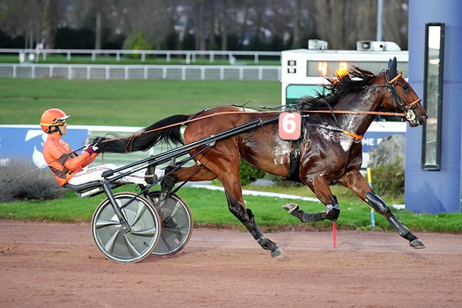 Photo d'arrivée de la course pmu PRIX DU PONT DE LA CONCORDE à ENGHIEN le Mardi 17 mars 2026