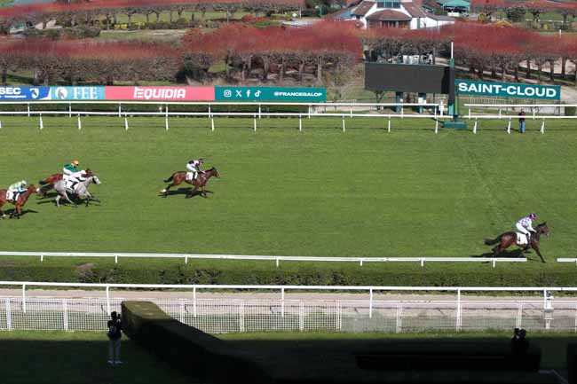 Photo d'arrivée de la course pmu PRIX DE LA MARCHE à SAINT CLOUD le Jeudi 19 mars 2026