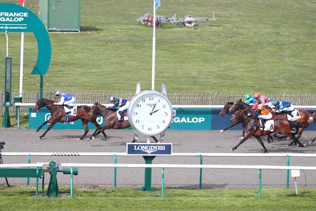 Arrivée quinté pmu PRIX DE LA RUE DES POTAGERS à CHANTILLY